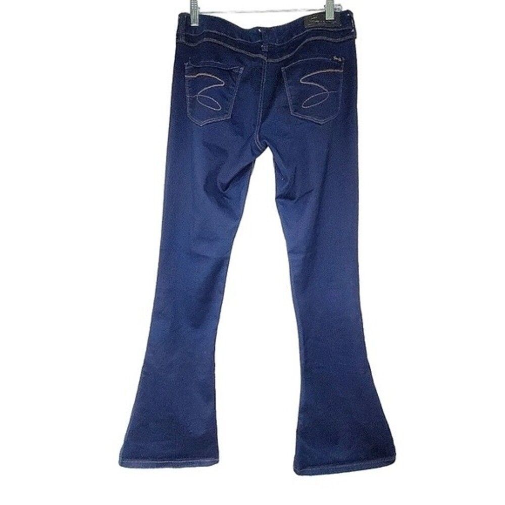 SEVEN7 Bootcut Jeans Women’s Size 31 Dark Wash Stretch Denim - Picture 3 of 8